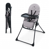 Chaise haute BINCI - Kinderkraft - gris