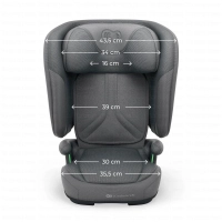 Siège auto UNITY 2 i-Size - Kinderkraft - gris