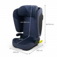Siège auto UNITY 2 i-Size - Kinderkraft - bleu marrine