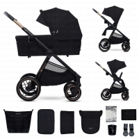 Poussette Duo NEA 2 - Kinderkraft - noir