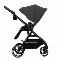 Poussette 3en1 YOXI (MINK PRO) - Kinderkraft - gris