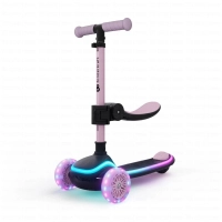 Draisienne/trottinette RAKET UP - Kinderkraft - rose