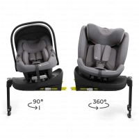 Siège auto - un ensemble ENDURA SAFE MODULAR SYSTEM - Kinderkraft - gris