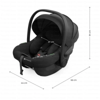 Siège auto I-LITE (40-87 cm) - Kinderkraft - noir