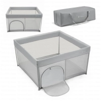 Parc d'enfant ZIKI - Kinderkraft - gris