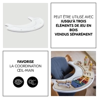 Jouets Alpha Play Tray  White - White