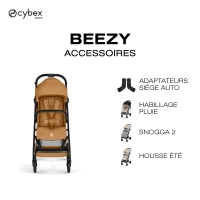Poussette Compacte et Citadine Beezy 4 - CYBEX - Cinnamon Yellow