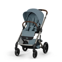 Pack Duo Balios S Lux 4 - Modèle 2026 + Nacelle Pliable - CYBEX - Stormy Blue