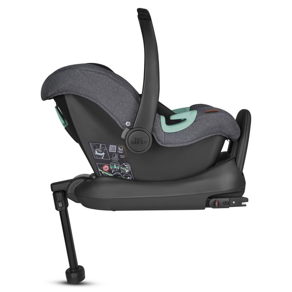 Coque Auto 0-13kg ABC Design Tulip i-Size Diamond Edition - Asphalt