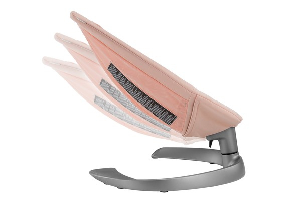 Transat Nuna Leaf Grow + Barre de Jeux - Peach