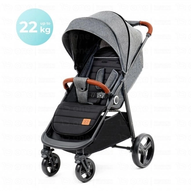 Poussette GRANDE PLUS - Kinderkraft - gris