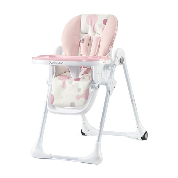 Chaise Haute Kinderkraft Yummy - Pink
