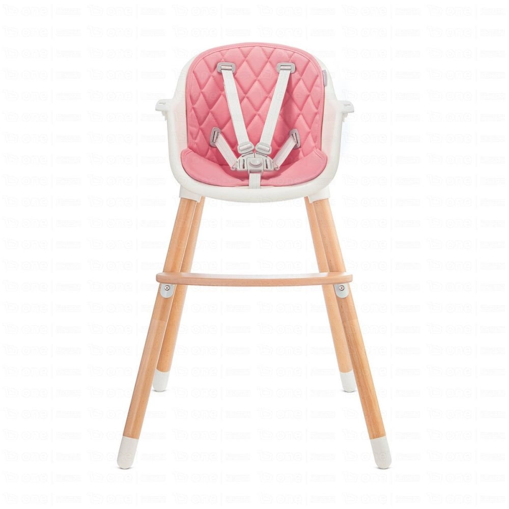 Chaise haute SIENNA - Kinderkraft - rose