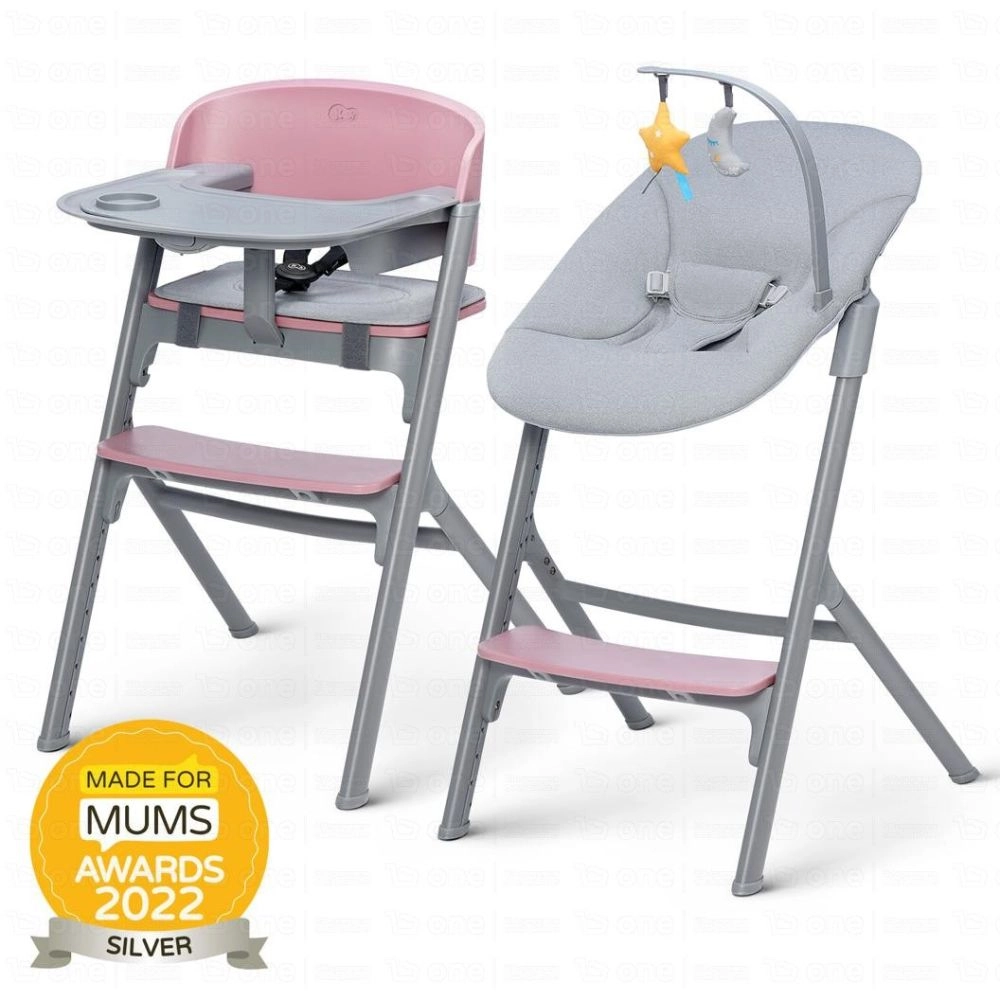 Chaise haute LIVY & CALMEE - Kinderkraft - rose
