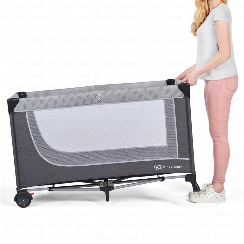 Lit Bébé LEODY - Kinderkraft - gris