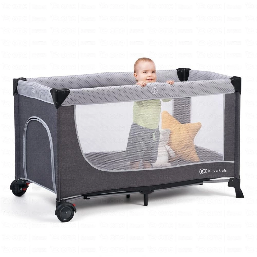 Lit Bébé LEODY - Kinderkraft - gris