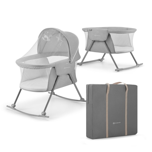 Berceau Kinderkraft Lovi - Grey