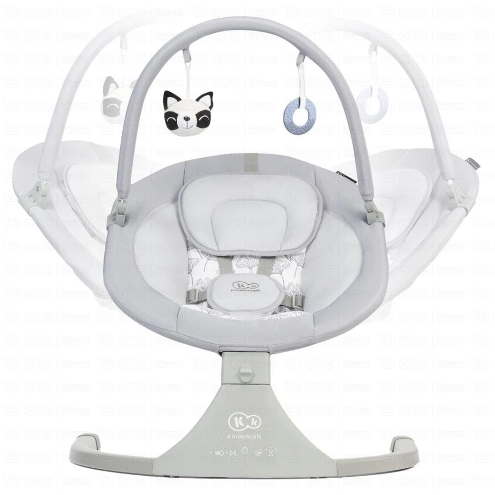 Balancelle Transat Bébé LULI - Kinderkraft - gris