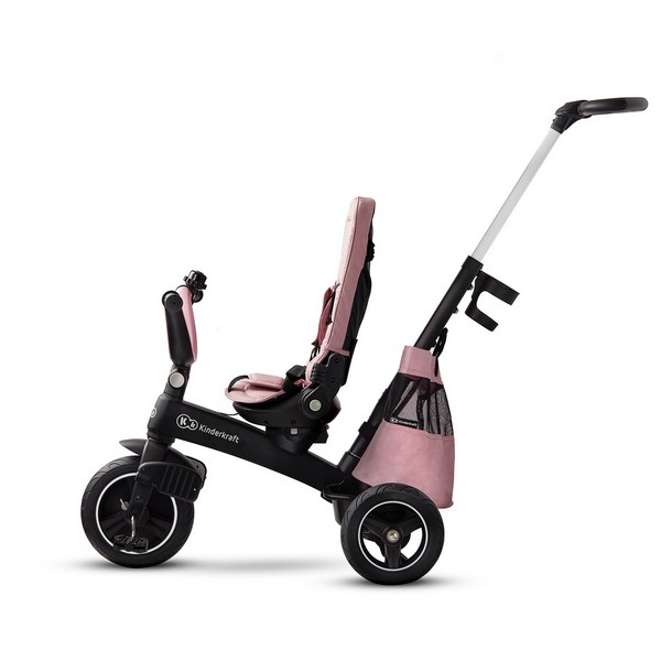 Tricycle Kinderkraft Easytwist - Mauvelous Pink