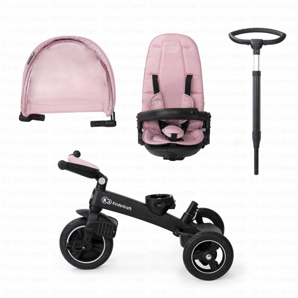 Tricycle EASYTWIST - Kinderkraft - rose