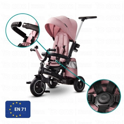 Tricycle EASYTWIST - Kinderkraft - rose