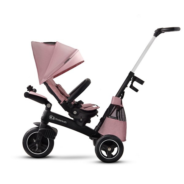 Tricycle Kinderkraft Easytwist - Mauvelous Pink