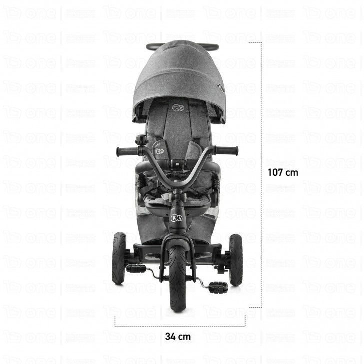 Tricycle EASYTWIST - Kinderkraft - rose