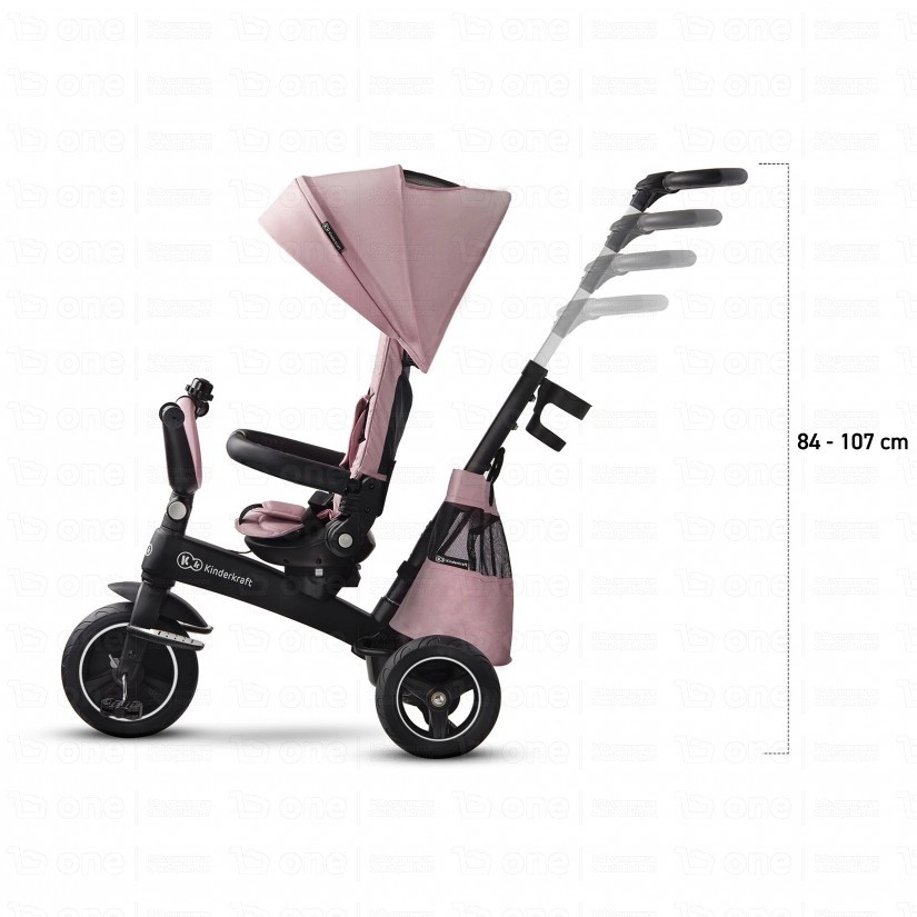 Tricycle EASYTWIST - Kinderkraft - rose