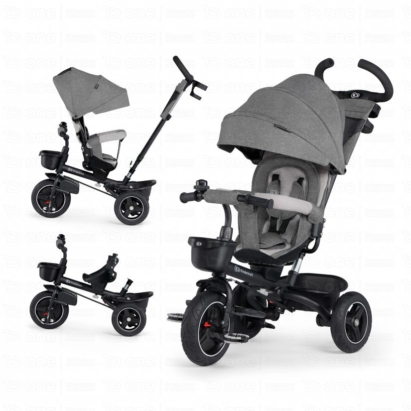Tricycle SPINSTEP - Kinderkraft - gris