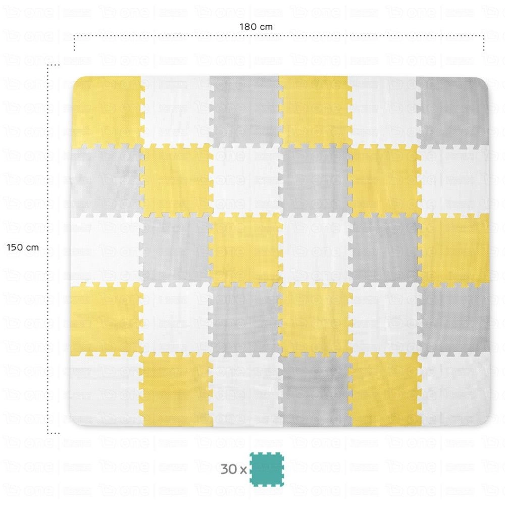 Tapis d'Éveil LUNO - Kinderkraft - jaune