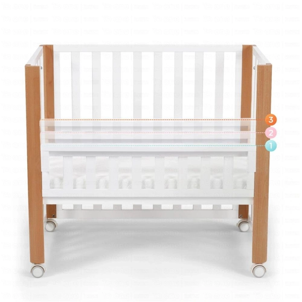 Lit Bébé KOYA - Kinderkraft - bois/blanc