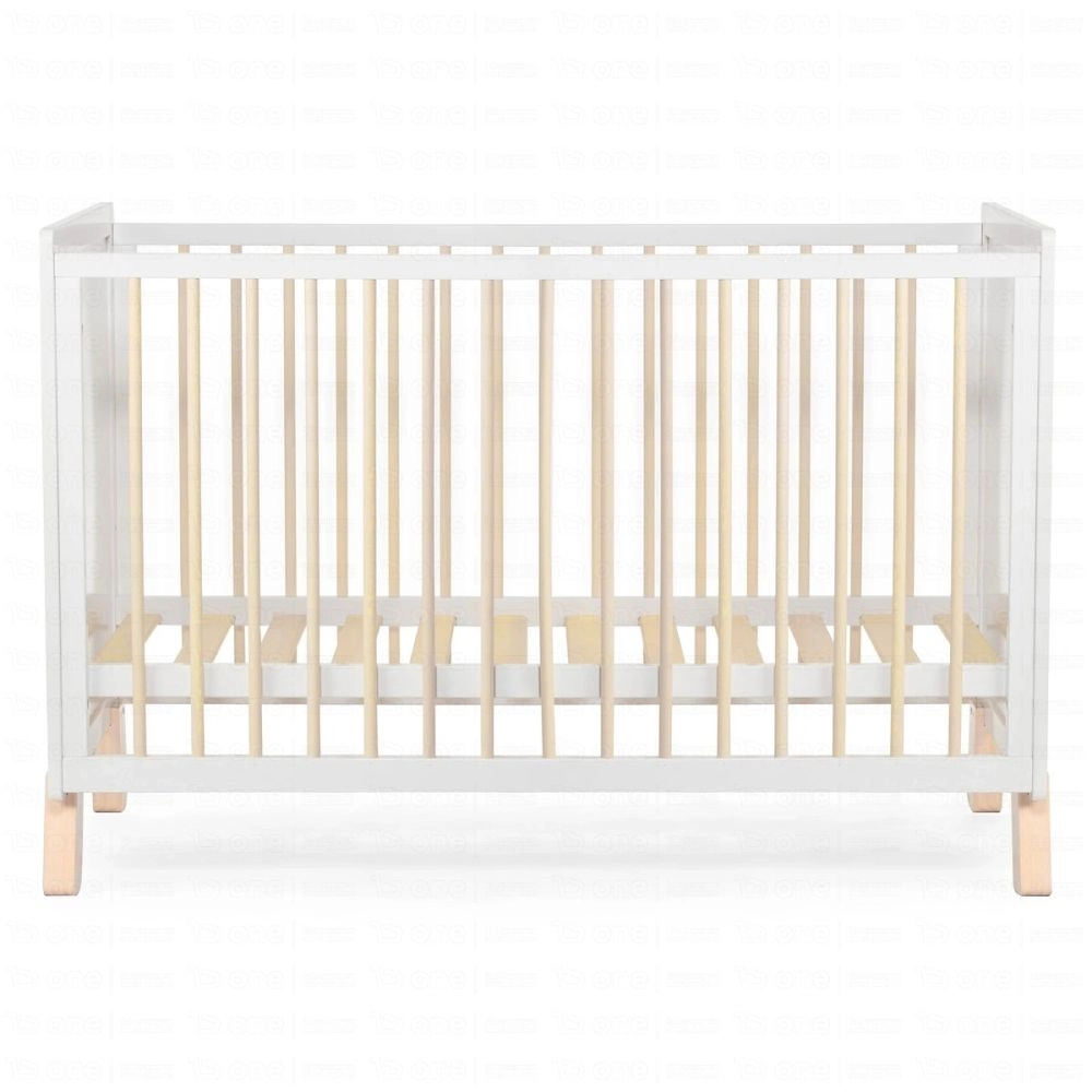 Lit Bébé NICO - Kinderkraft - bois/blanc