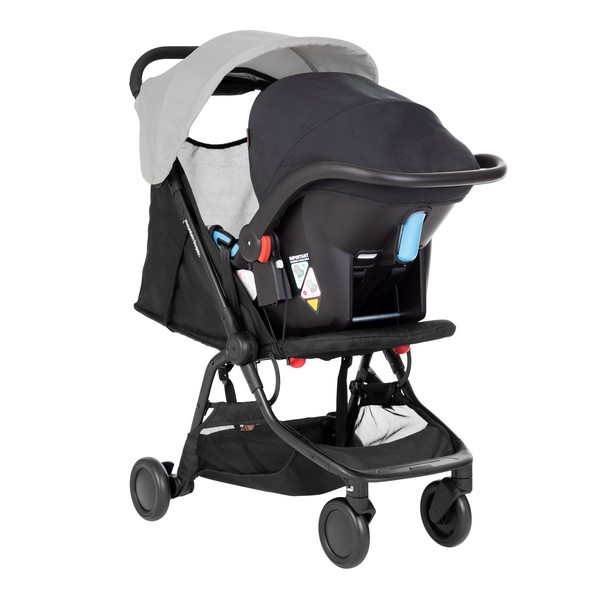 Poussette Mountain Buggy Nano V3 + Sac de transport - Silver