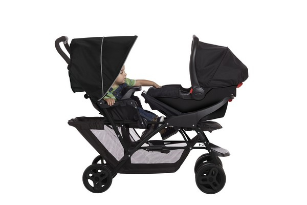 Poussette Double Graco Stadium Duo - Black/Grey
