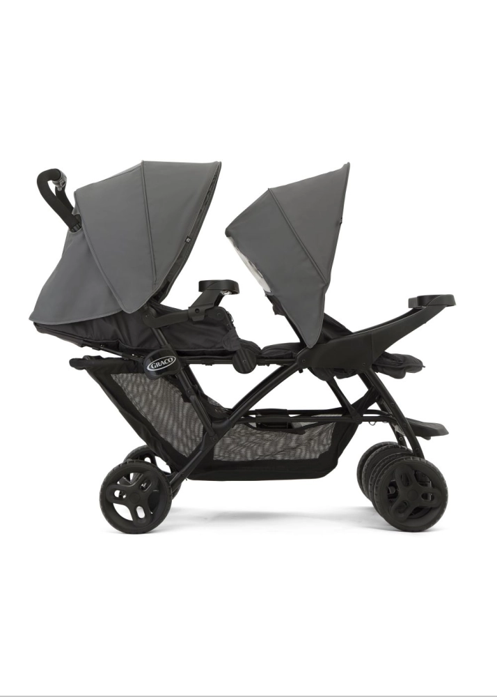 Poussette double Stadium Duo - Graco - TITANIUM