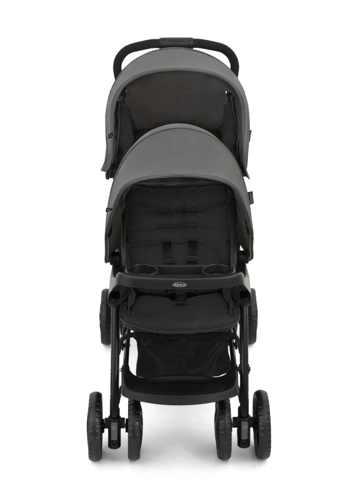 Poussette double Stadium Duo - Graco - TITANIUM