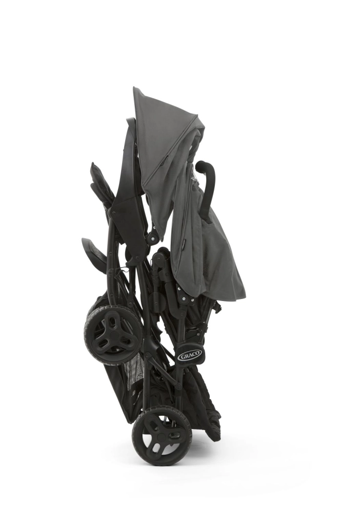 Poussette double Stadium Duo - Graco - TITANIUM