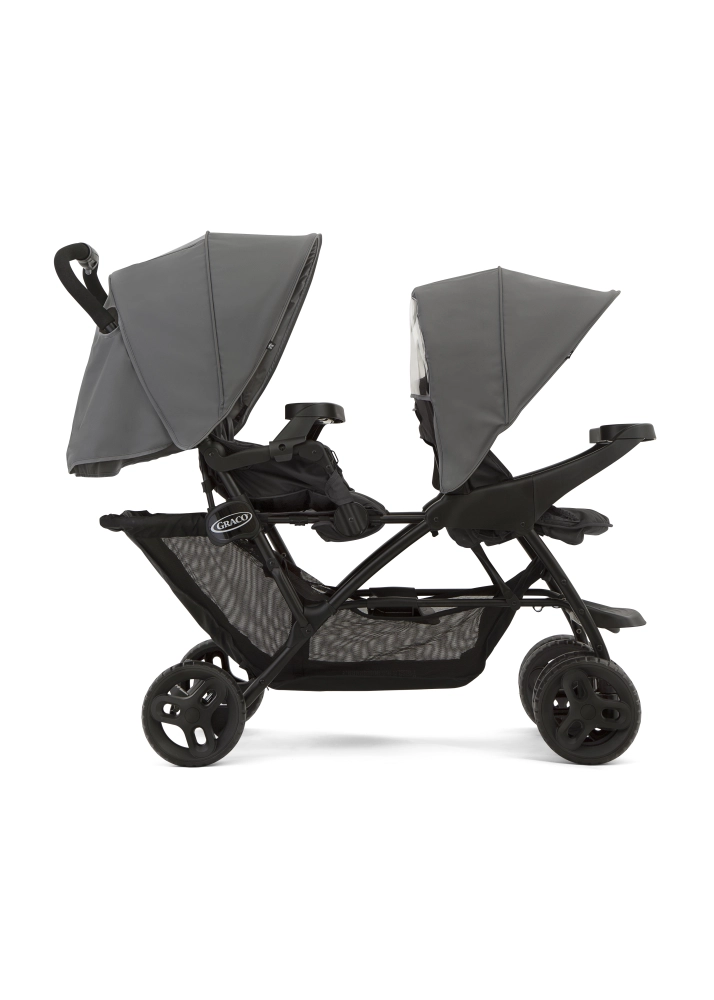 Poussette Double Graco Stadium Duo Titanium Univers Poussette