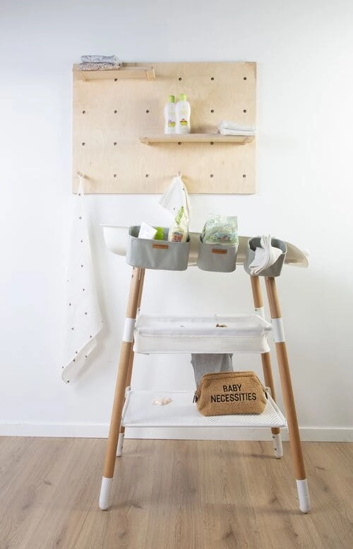 Trousse de Toilette Childhome Baby Necessities - Teddy Beige