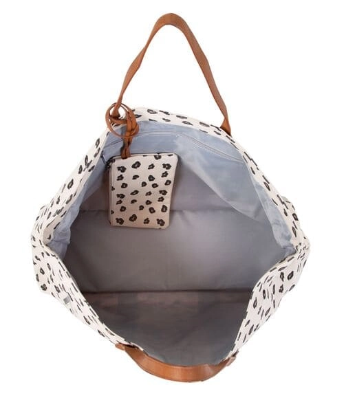 Sac à Langer Childhome Family Bag - Canvas Léopard