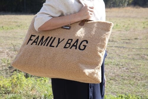 Sac à Langer Childhome Family Bag - Teddy Beige