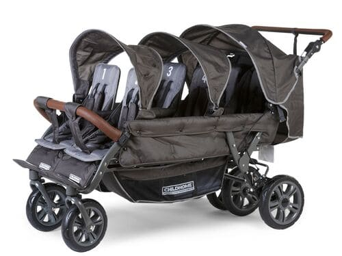 Poussette 3 Places Peg Perego Triplette Piroet - City Grey - Univers  Poussette