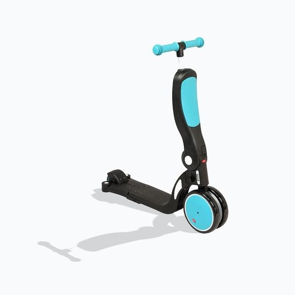 Scootizz,draisienne évolutive 5 en 1 avec barre de poussée adulte - Rouge