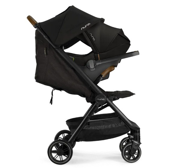 Poussette Nuna Trvl + Coque Auto Pipa Next - Caviar