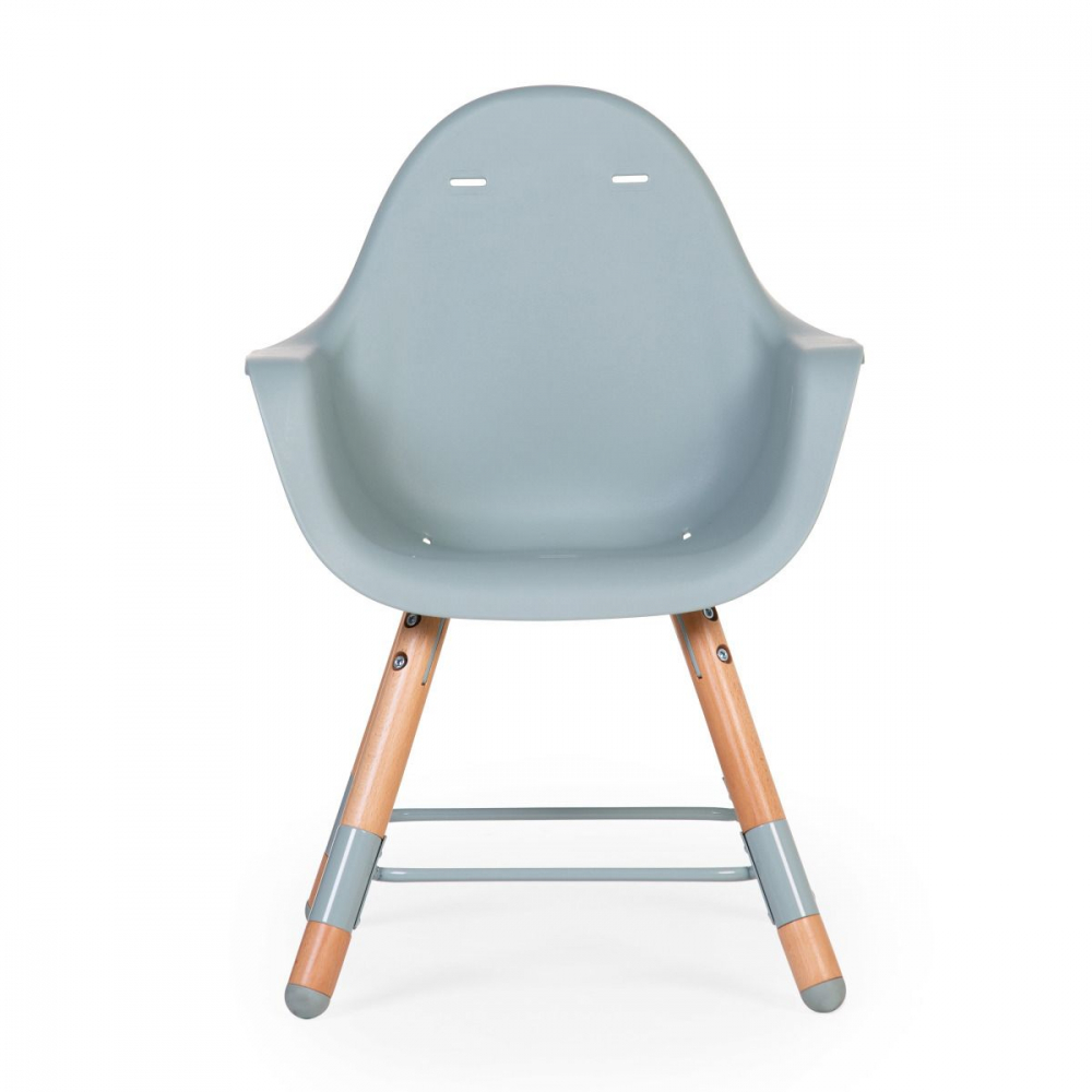 Chaise Haute Childhome Evolu 2 - Naturel/Menthe
