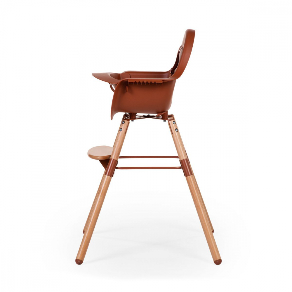 Chaise Haute Childhome Evolu 2 - Naturel/Rouille