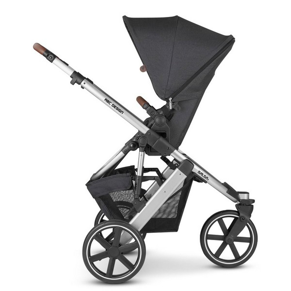 Poussette ABC Design Salsa 3 - Storm + Coque Auto Tulip - Black