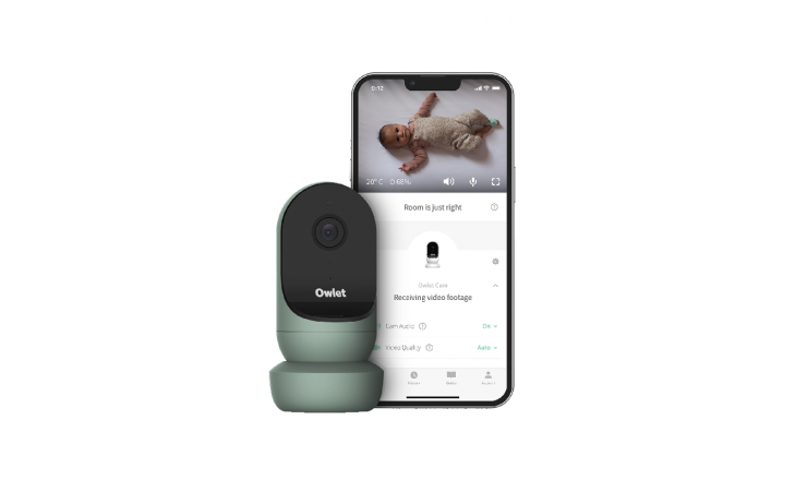 Babyphone Owlet Cam 2 - Vert Sauge