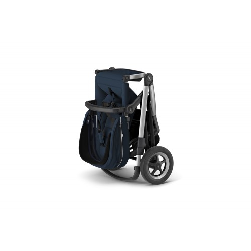 Poussette Thule Sleek - Châssis Silver/ Navy Blue