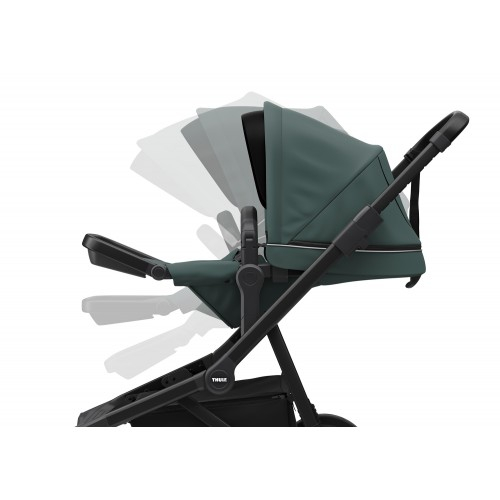 Poussette Thule Sleek - Châssis Black/ Mallard Green